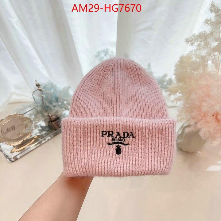 Cap (Hat)-Prada how to find replica shop ID: HG7670 $: 29USD