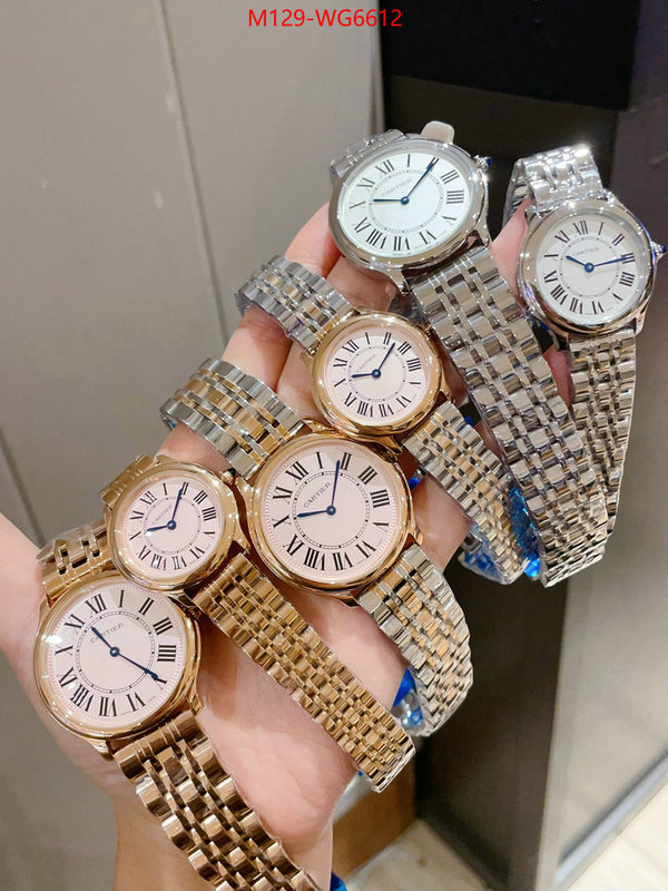 Watch(TOP)-Cartier first top ID: WG6612 $: 129USD