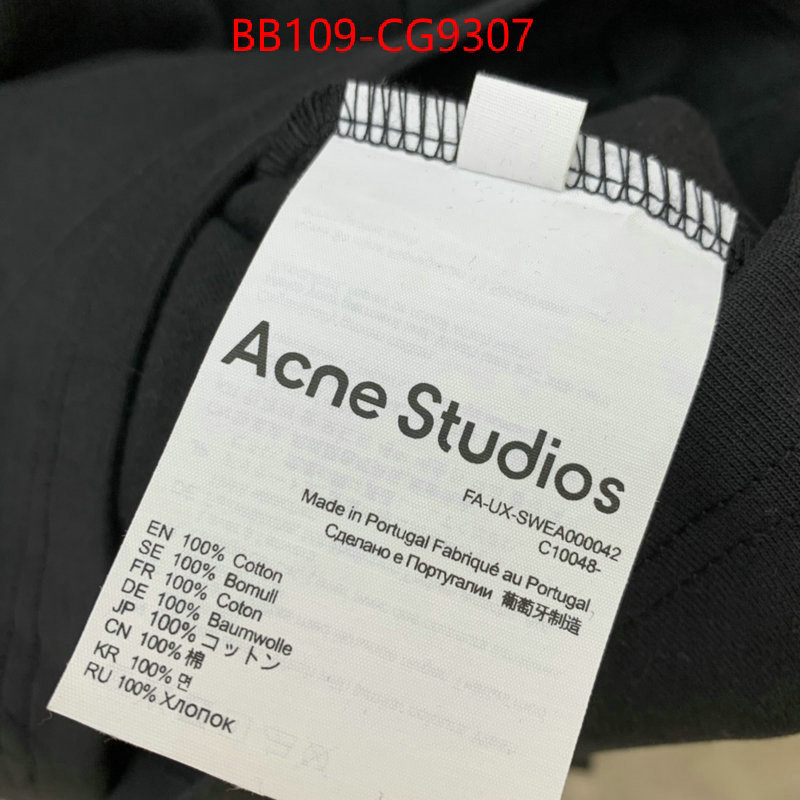 Clothing-Acne Studios best website for replica ID: CG9307 $: 109USD