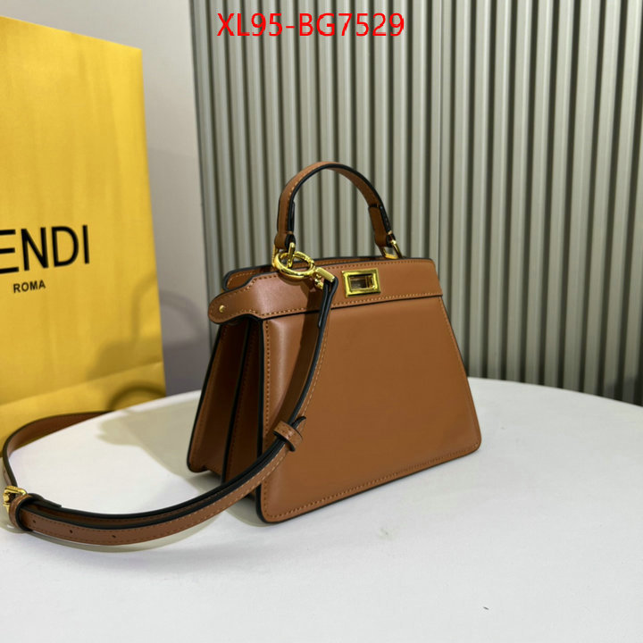 Fendi Bags(4A)-Peekaboo brand designer replica ID: BG7529 $: 95USD,