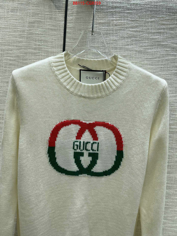 Clothing-Gucci where to buy fakes ID: CG9359 $: 115USD