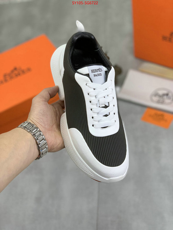 Men Shoes-Hermes the highest quality fake ID: SG6722 $: 105USD