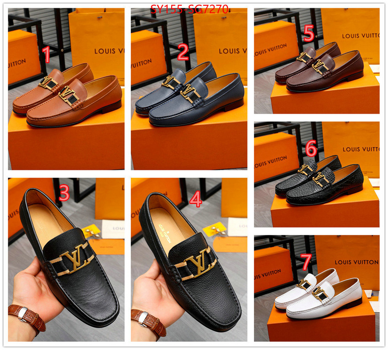 Men Shoes-LV aaaaa class replica ID: SG7270 $: 155USD