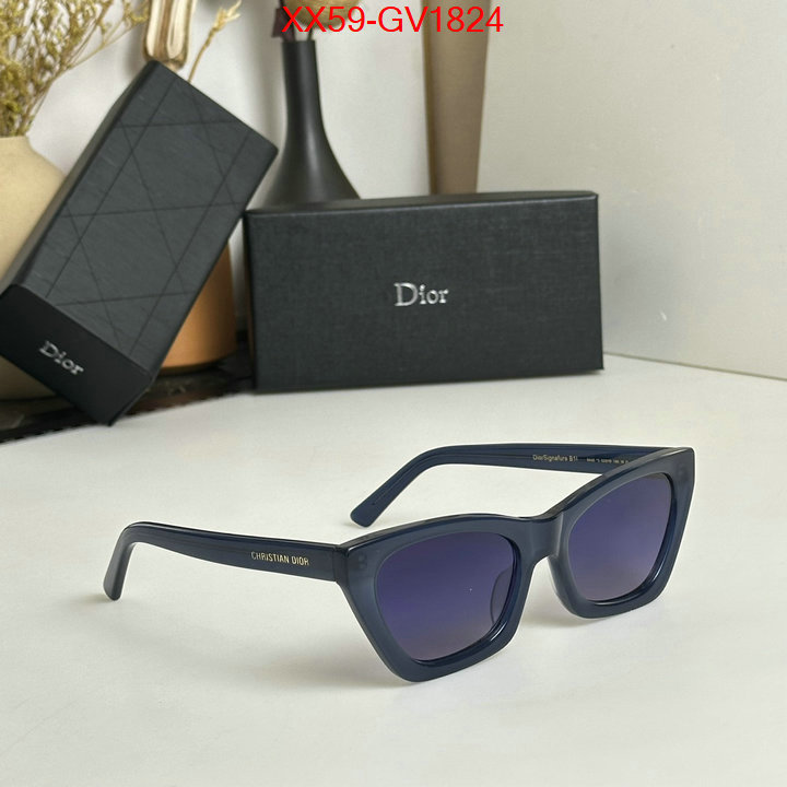 Glasses-Dior 7 star ID: GV1824 $: 59USD