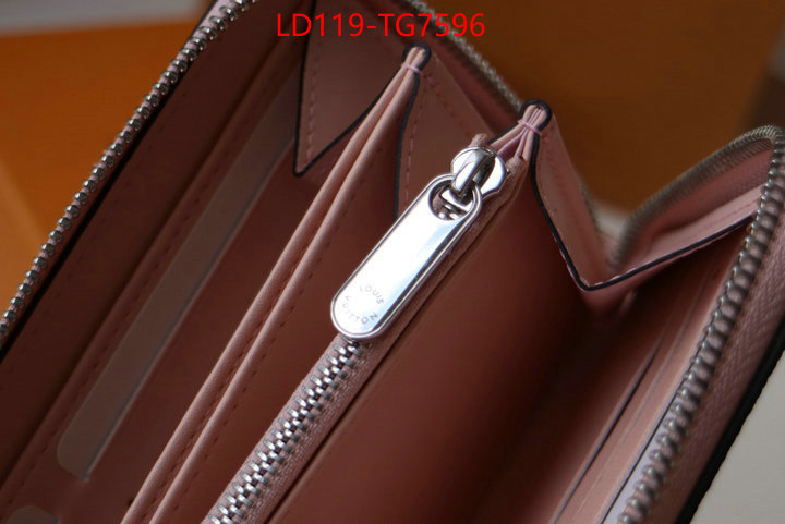 LV Bags(TOP)-Wallet replica 2023 perfect luxury ID: TG7596 $: 119USD,