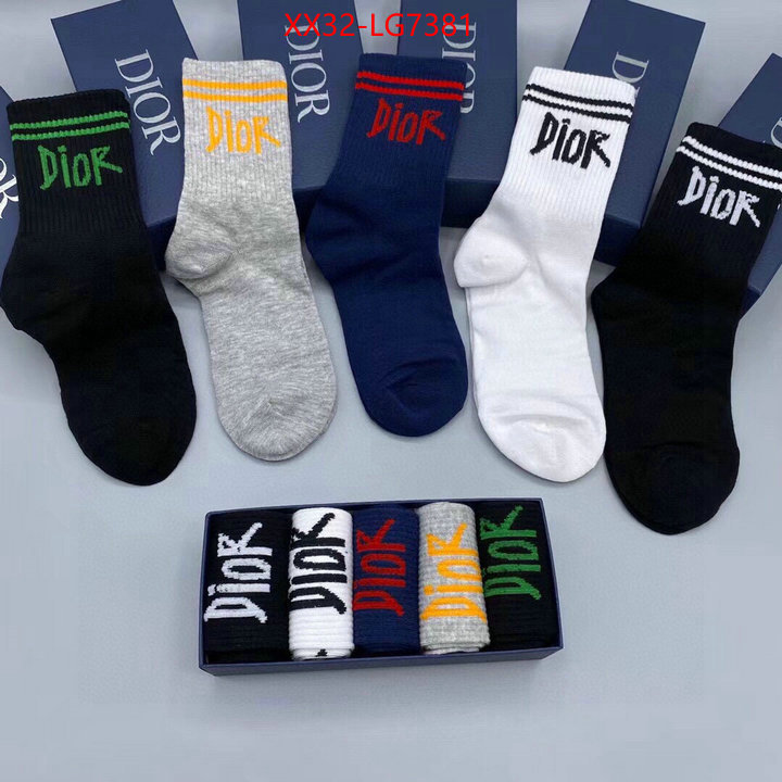 Sock-Dior customize the best replica ID: LG7381 $: 32USD