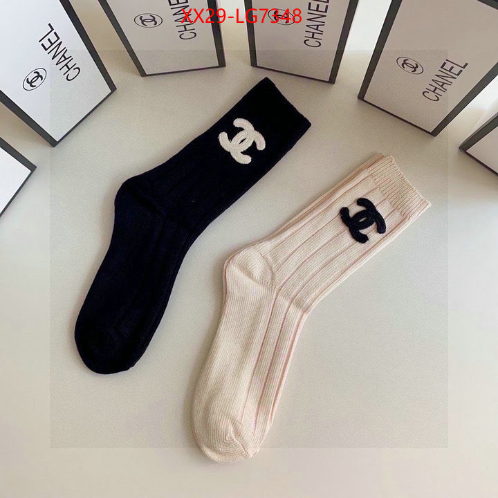 Sock-Chanel good ID: LG7348 $: 29USD