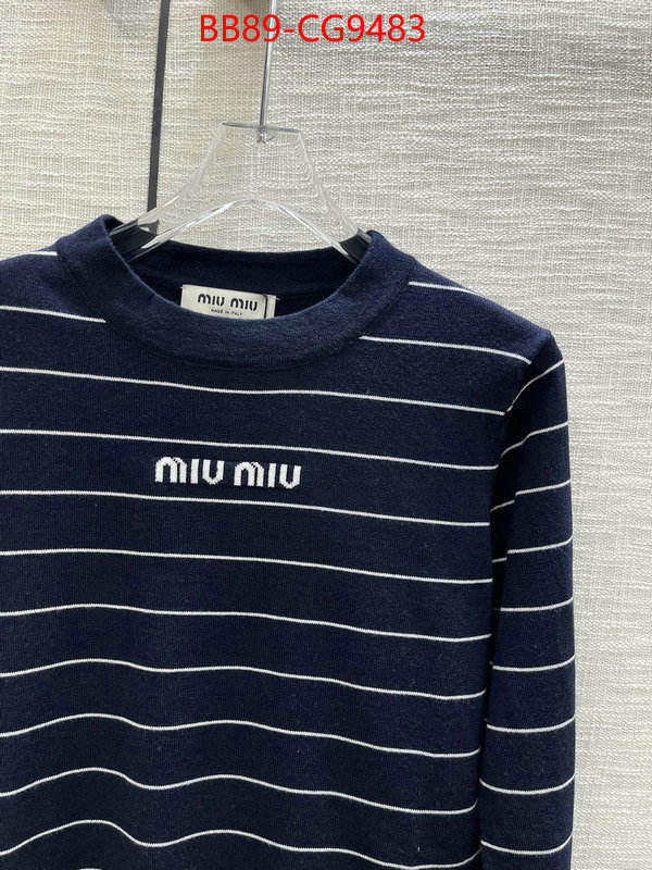 Clothing-MIU MIU best designer replica ID: CG9483 $: 89USD