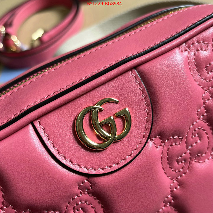 Gucci Bags(TOP)-Diagonal- top perfect fake ID: BG8984 $: 229USD,