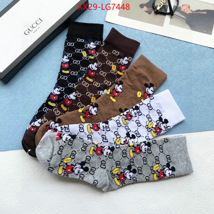 Sock-Gucci luxury shop ID: LG7448 $: 29USD