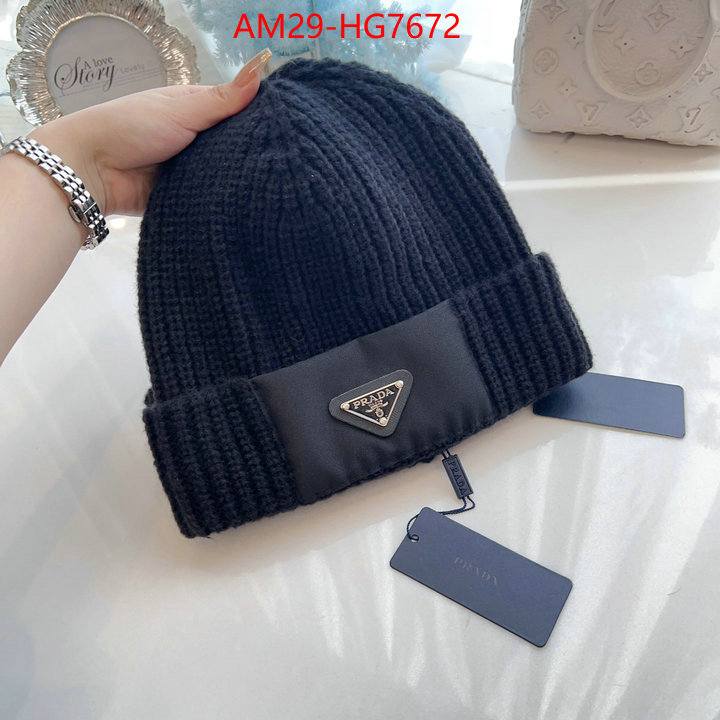 Cap (Hat)-Prada 1:1 replica ID: HG7672 $: 29USD