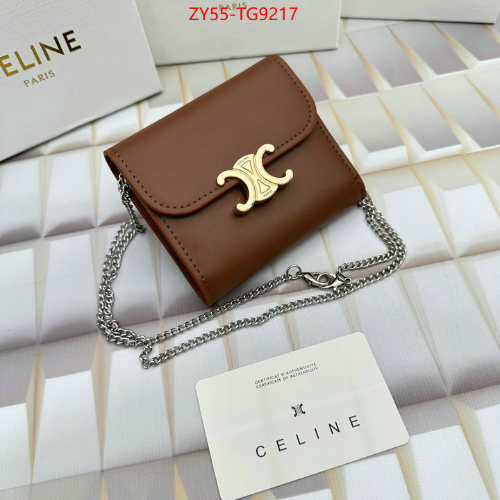 CELINE Bags(4A)-Wallet shop the best high authentic quality replica ID: TG9217 $: 55USD,