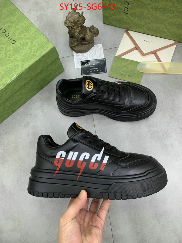 Men Shoes-Gucci buy 1:1 ID: SG6743 $: 125USD