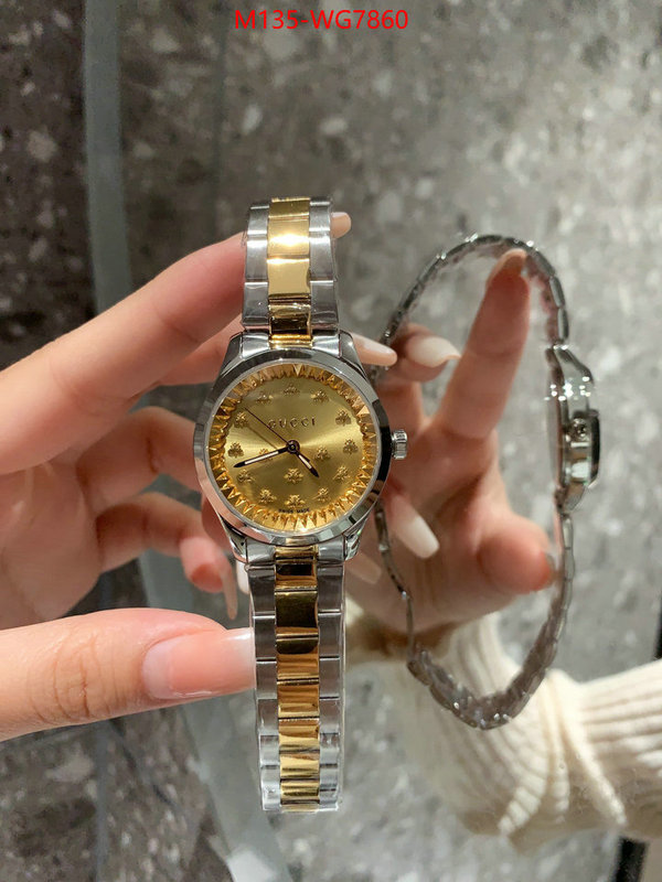 Watch(4A)-Gucci same as original ID: WG7860 $: 135USD