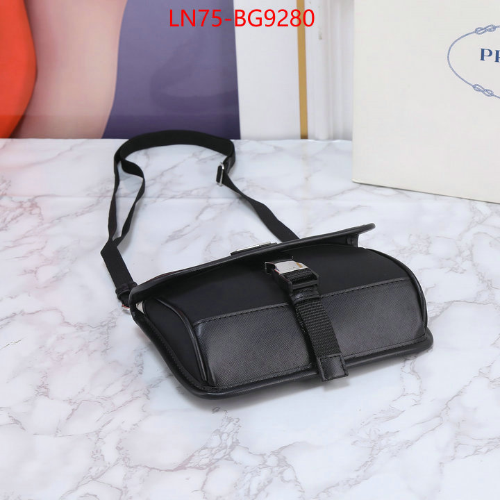 Prada Bags (4A)-Diagonal- at cheap price ID: BG9280 $: 75USD,