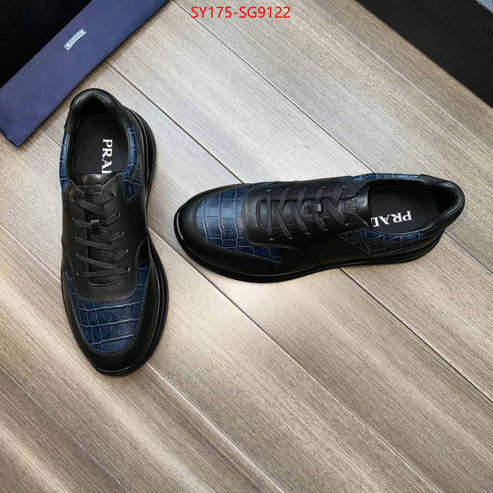 Men shoes-Prada replica sale online ID: SG9122 $: 175USD