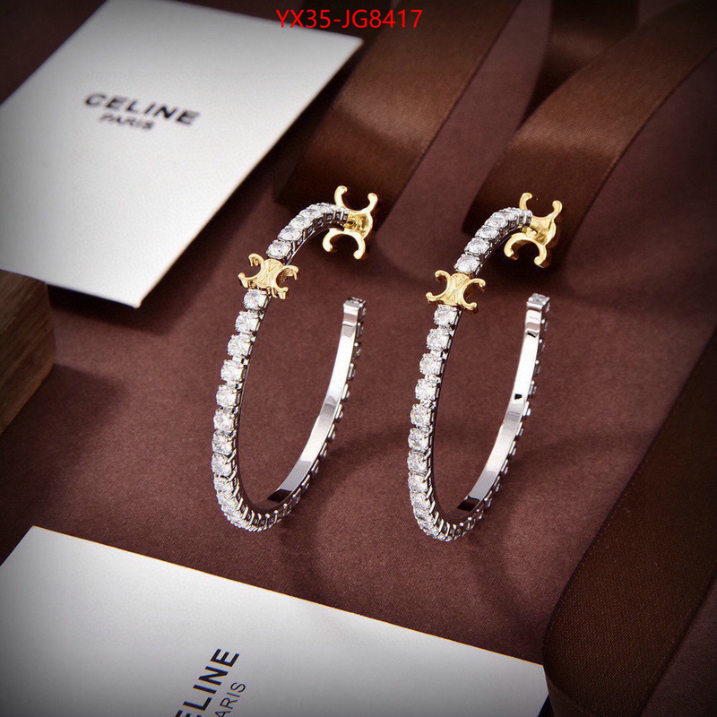 Jewelry-CELINE buy aaaaa cheap ID: JG8417 $: 35USD