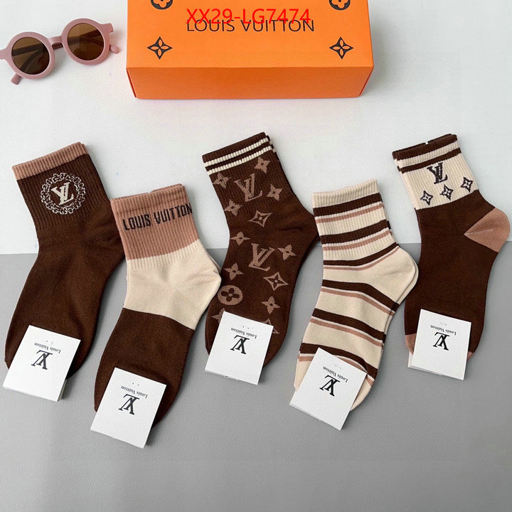 Sock-LV where to buy the best replica ID: LG7474 $: 29USD
