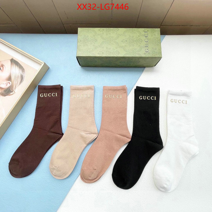 Sock-Gucci high ID: LG7446 $: 32USD