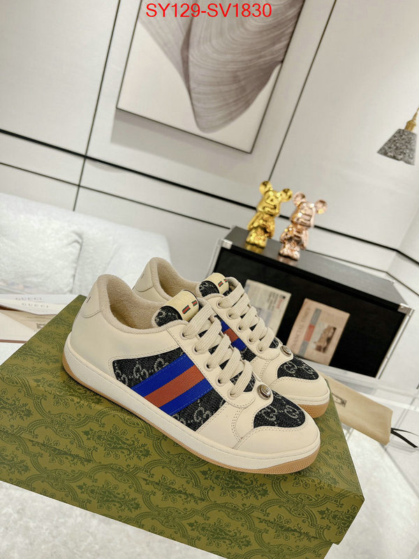 Men Shoes-Gucci high quality replica ID: SV1830 $: 129USD