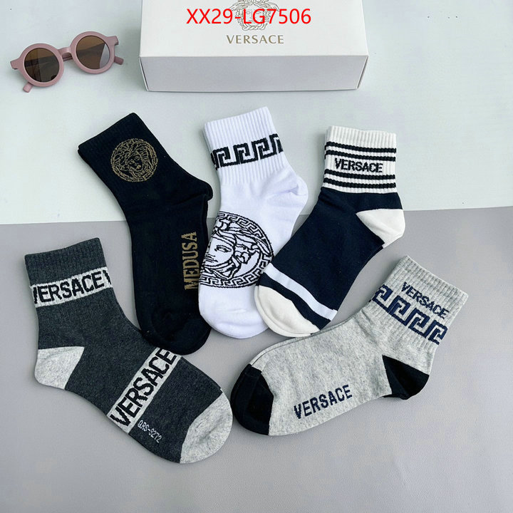 Sock-Versace luxury cheap replica ID: LG7506 $: 29USD