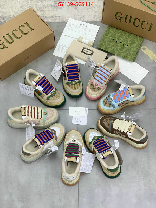 Men Shoes-Gucci replica wholesale ID: SG9114 $: 139USD