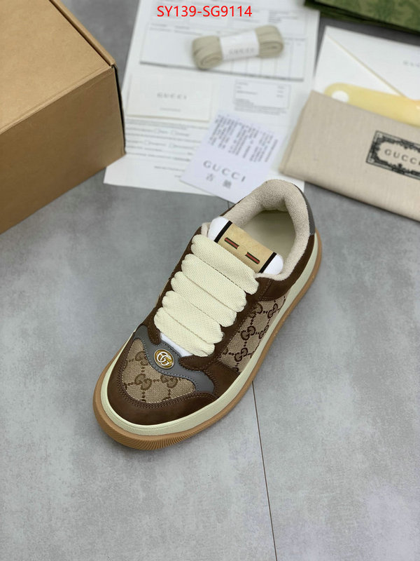 Men Shoes-Gucci replica wholesale ID: SG9114 $: 139USD