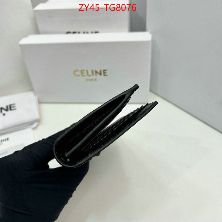CELINE Bags(4A)-Wallet what is aaaaa quality ID: TG8076 $: 45USD