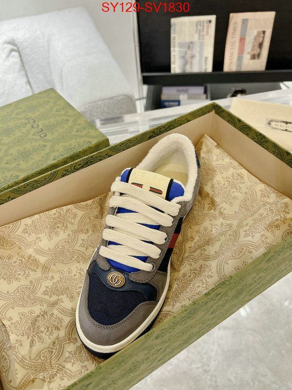 Men Shoes-Gucci high quality replica ID: SV1830 $: 129USD