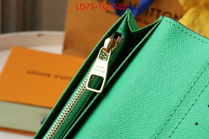 LV Bags(TOP)-Wallet buy the best replica ID: TG7588 $: 75USD,