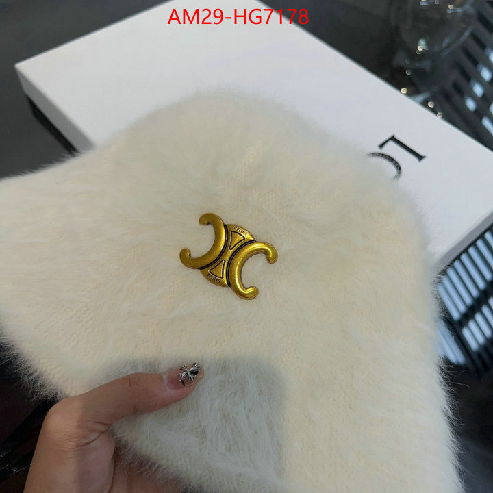 Cap(Hat)-Celine the quality replica ID: HG7178 $: 29USD