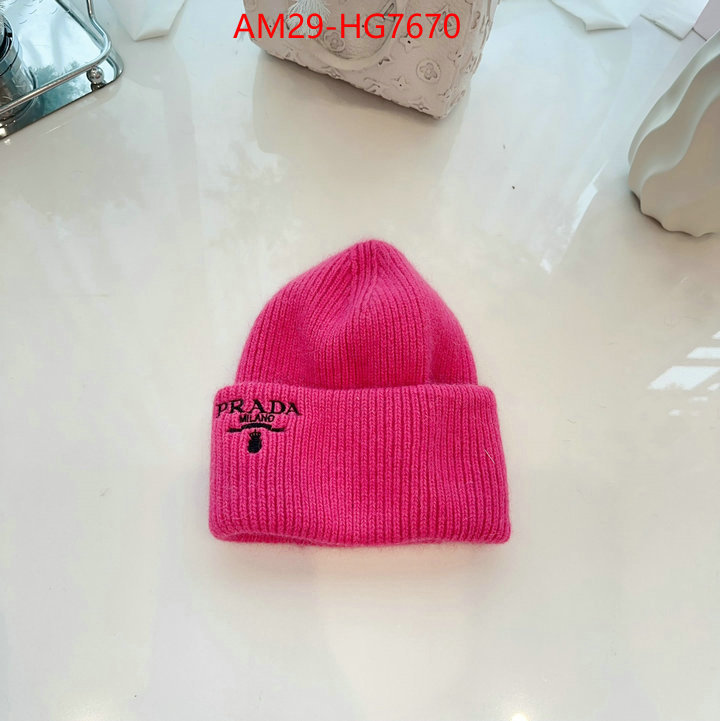 Cap (Hat)-Prada how to find replica shop ID: HG7670 $: 29USD