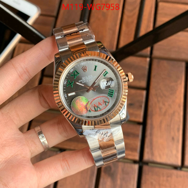 Watch(4A)-Rolex brand designer replica ID: WG7958 $: 119USD