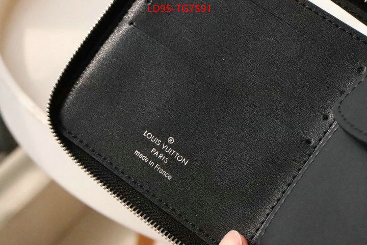 LV Bags(TOP)-Wallet where can i find ID: TG7591 $: 95USD,