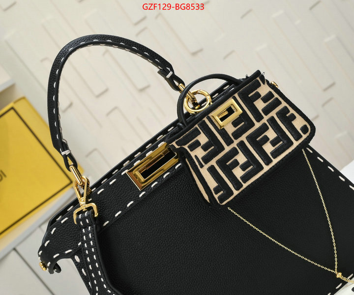 Fendi Bags(4A)-Peekaboo top grade ID: BG8533 $: 129USD