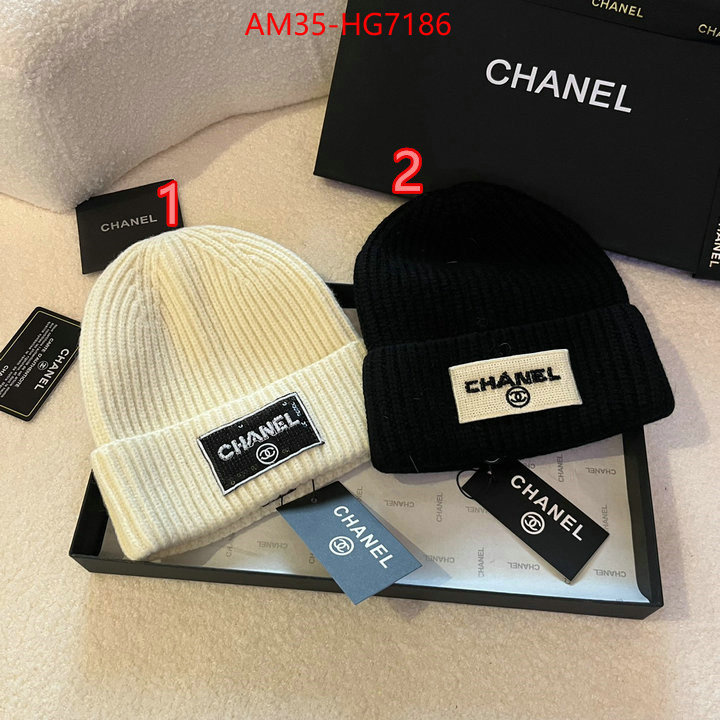 Cap (Hat)-Chanel we provide top cheap aaaaa ID: HG7186 $: 35USD