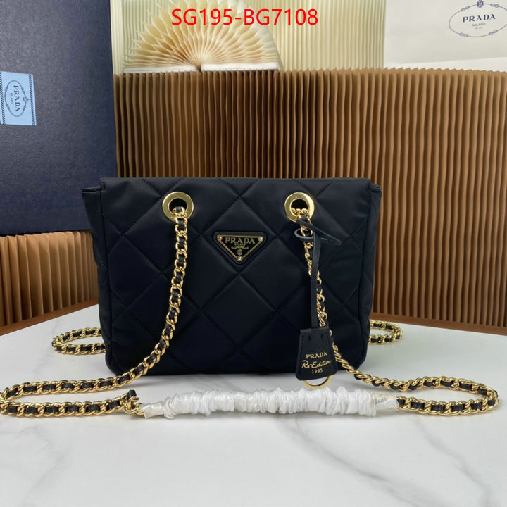 Prada Bags (TOP)-Handbag- knockoff highest quality ID: BG7108