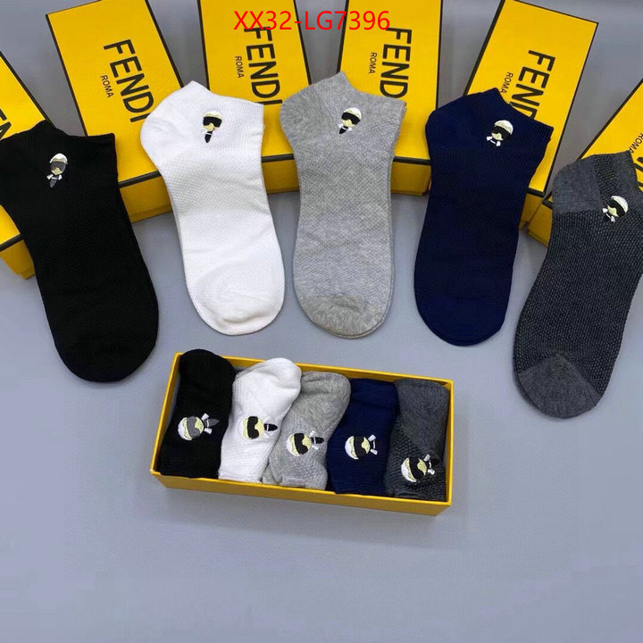 Sock-Fendi luxury shop ID: LG7396 $: 32USD