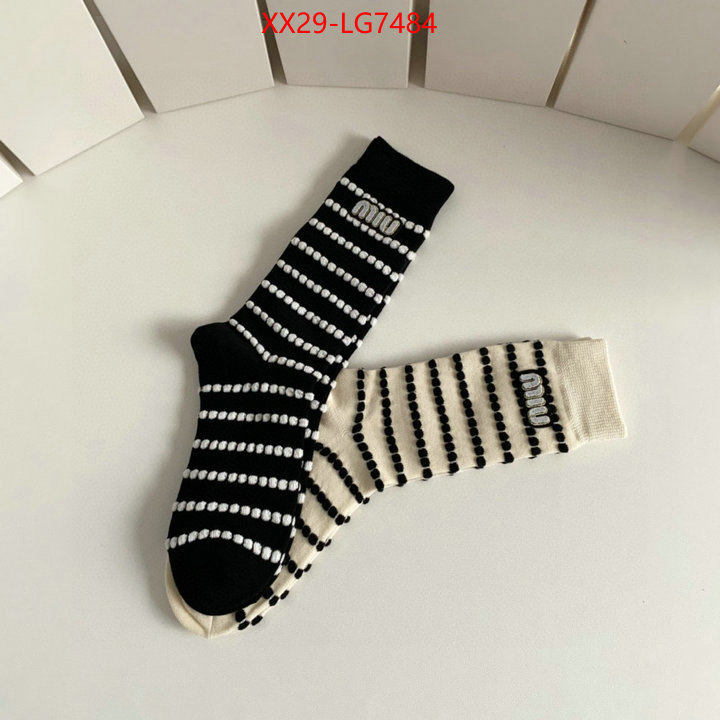 Sock-Miu Miu only sell high-quality ID: LG7484 $: 29USD