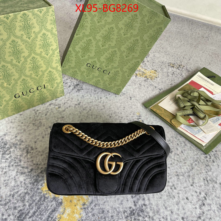Gucci Bags(4A)-Marmont 2023 aaaaa replica 1st copy ID: BG8269 $: 95USD,