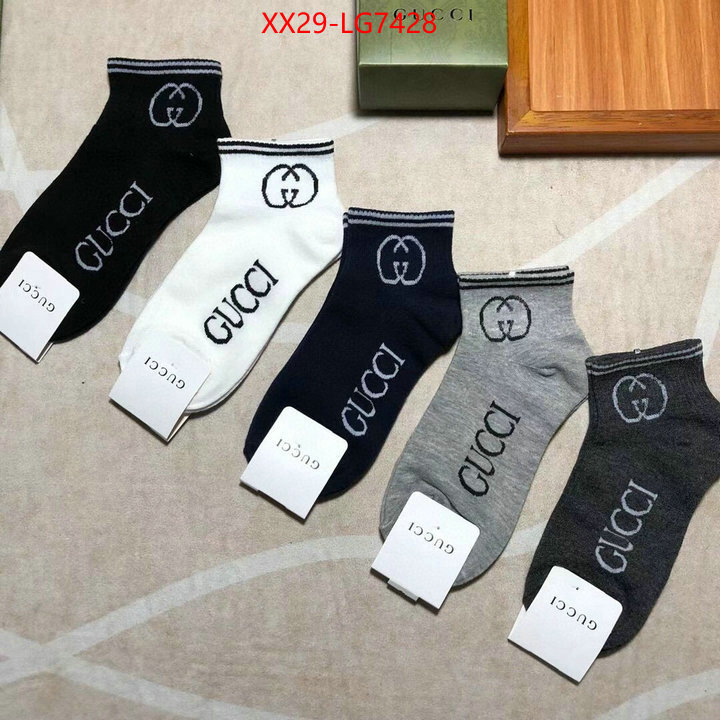 Sock-Gucci replicas buy special ID: LG7428 $: 29USD