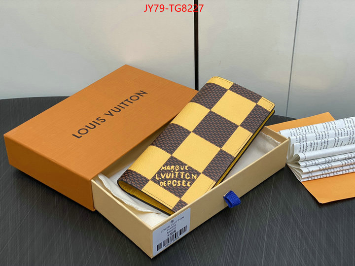 LV Bags(TOP)-Wallet high quality perfect ID: TG8227 $: 79USD