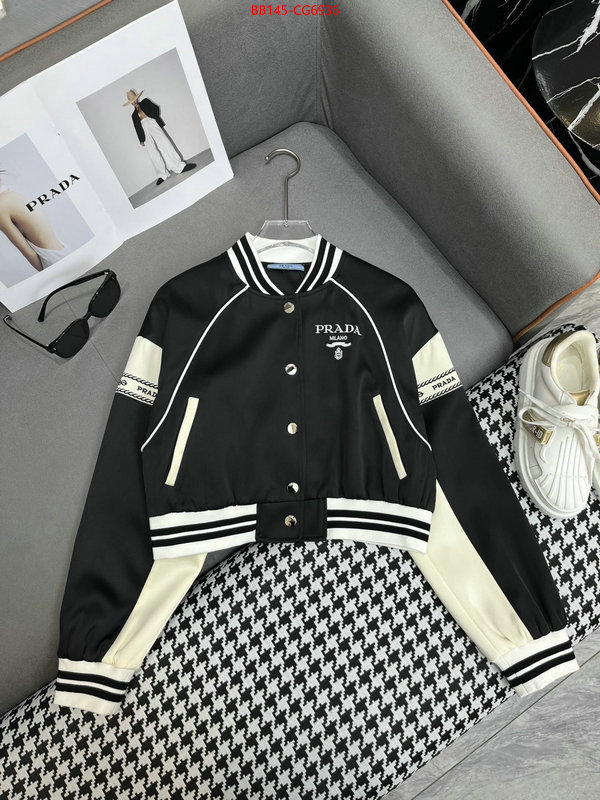 Clothing-Prada hot sale ID: CG6936 $: 145USD