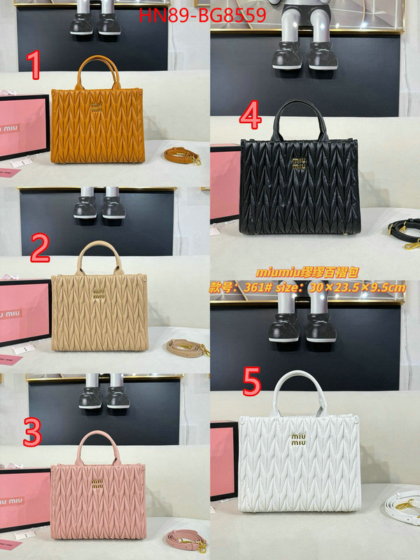 Miu Miu Bags(4A)-Handbag- designer 1:1 replica ID: BG8559 $: 89USD