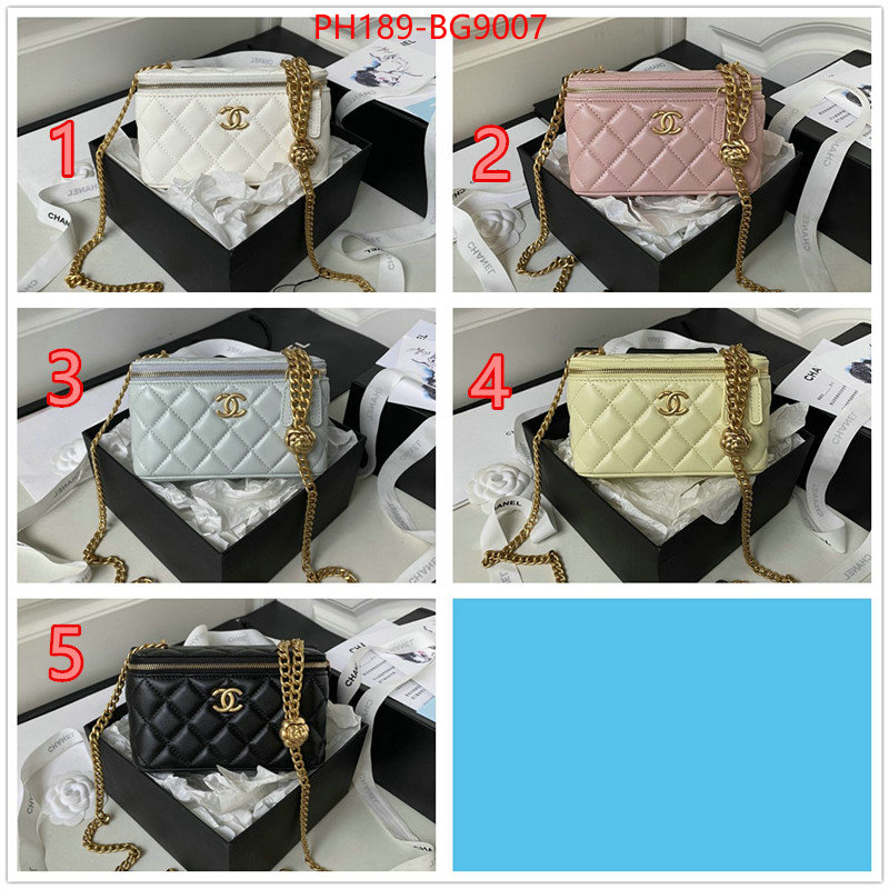 Chanel Bags(TOP)-Diagonal- shop now ID: BG9007 $: 189USD,