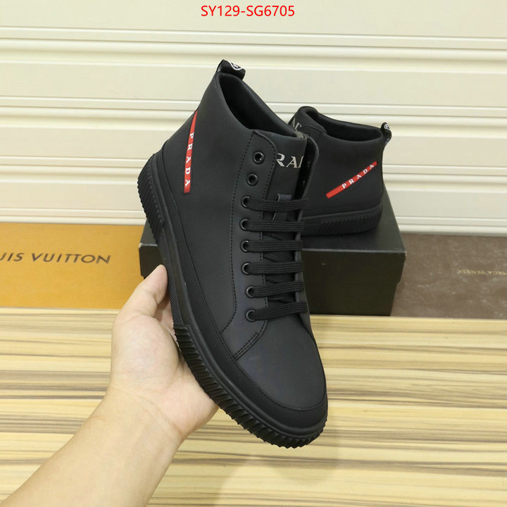 Men shoes-Prada we provide top cheap aaaaa ID: SG6705 $: 129USD