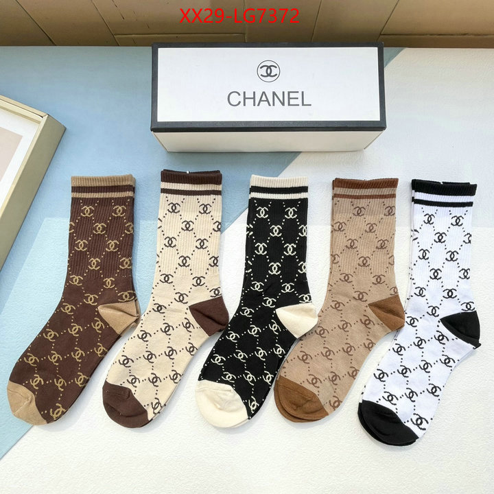 Sock-Chanel designer fashion replica ID: LG7372 $: 29USD