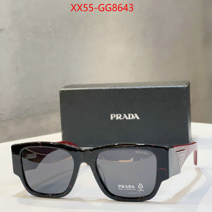 Glasses-Prada the most popular ID: GG8643 $: 55USD