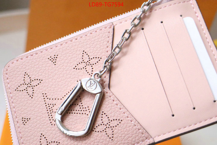 LV Bags(TOP)-Wallet unsurpassed quality ID: TG7594 $: 89USD,