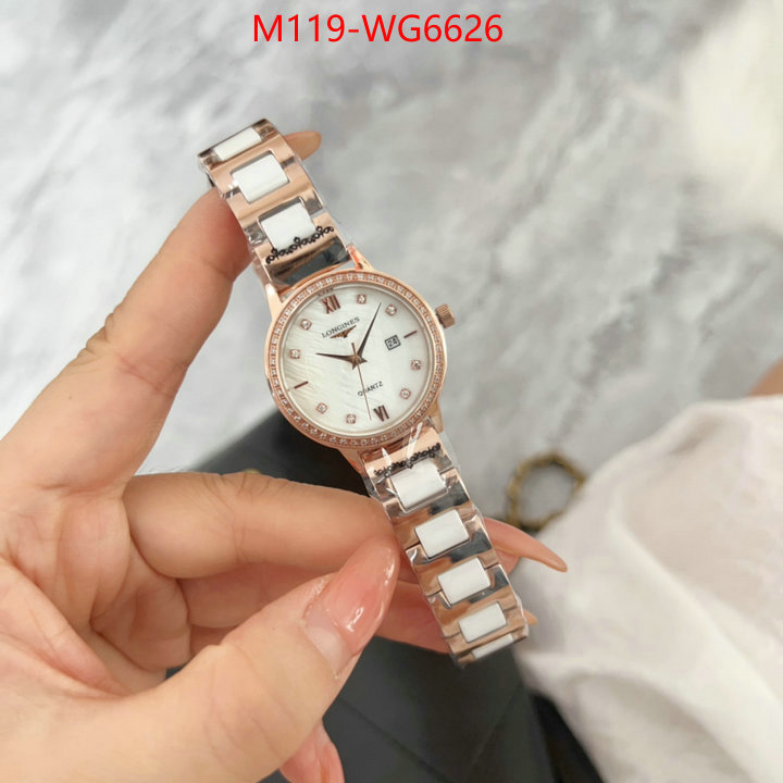 Watch(TOP)-Longines outlet sale store ID: WG6626 $: 119USD